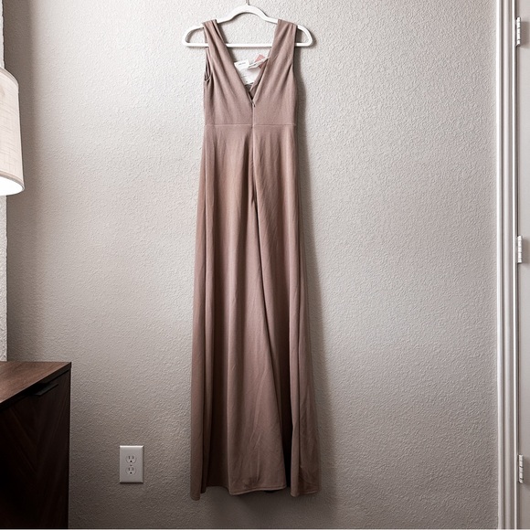 Birdy Grey Shamin Dress in Taupe Bridesmaid Cocktail - Picture 3 of 5